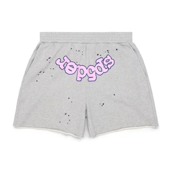 sp5der shorts,Grey Shorts
